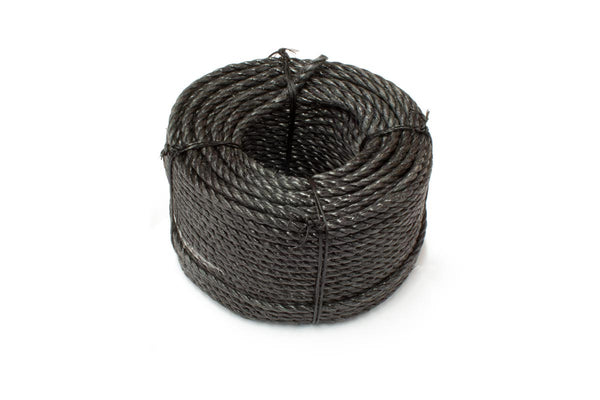 Black Edging Rope - 50m Bulk Roll