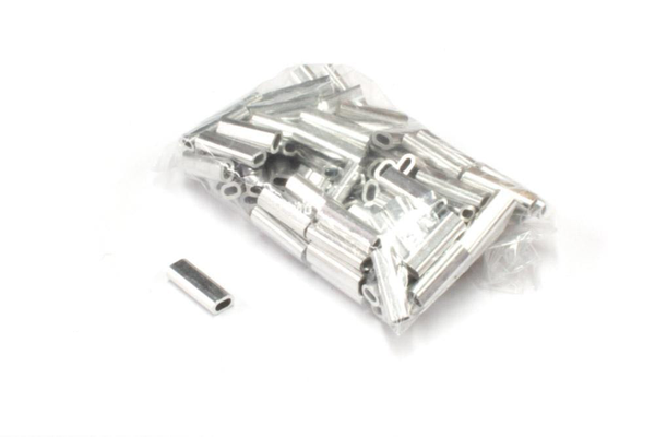 Aluminium Crimps 100pk