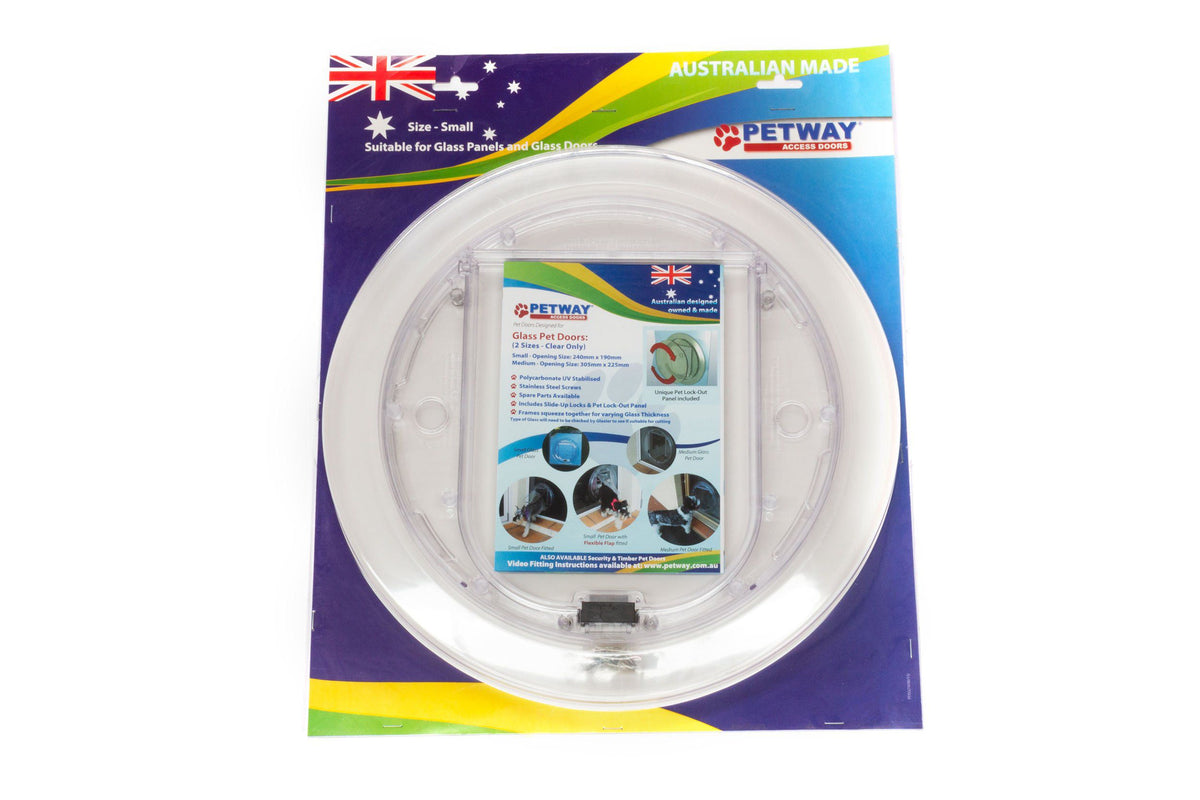 Catnets Cat Doors Cat Door to suit Glass Door or Window
