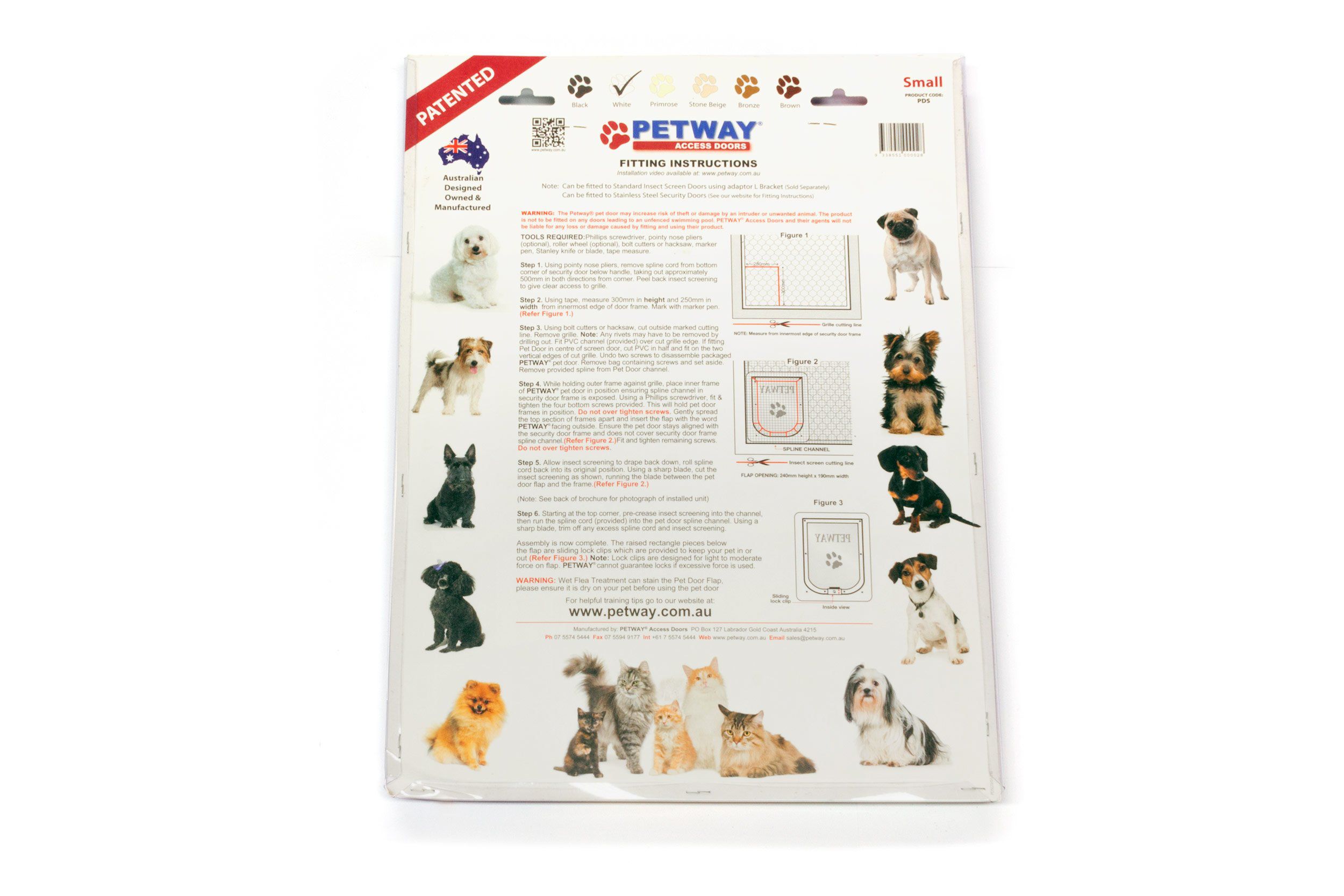 Catnets Cat Doors Cat Door to Suit Insect Screen