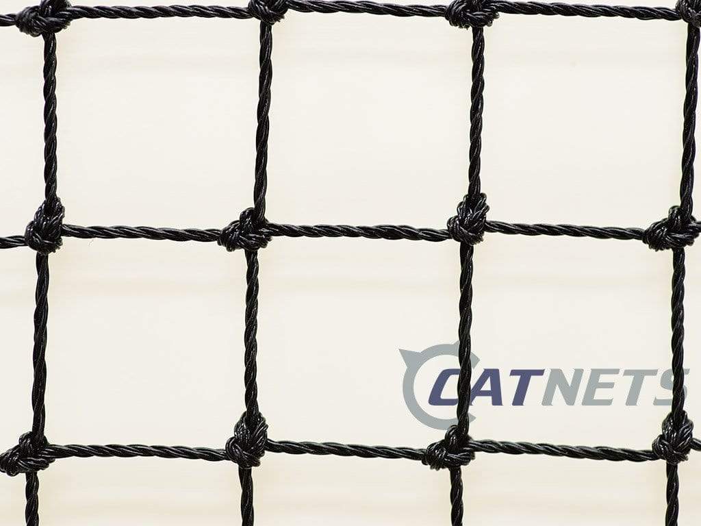 Catnets Cat Netting (bulk roll SPECIALS) Cat Netting 20m x 10m Black
