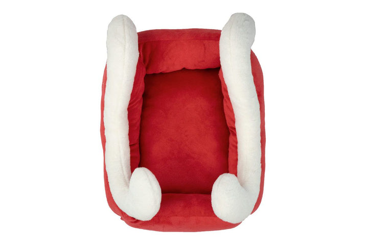 Catnets Festive Santa Sleigh Bed