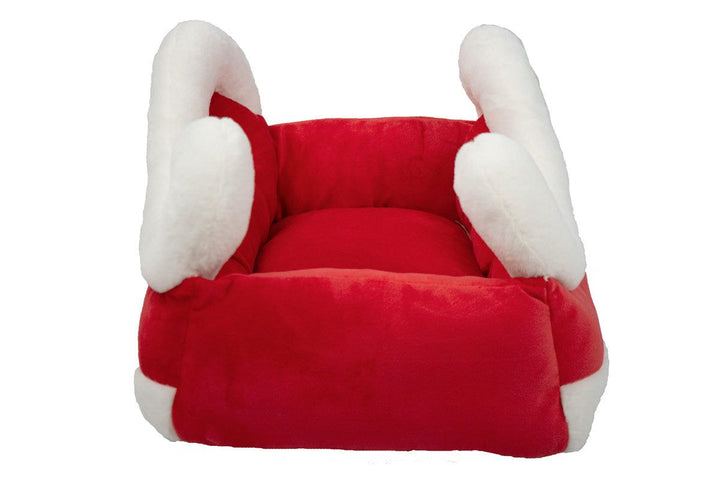 Catnets Festive Santa Sleigh Bed