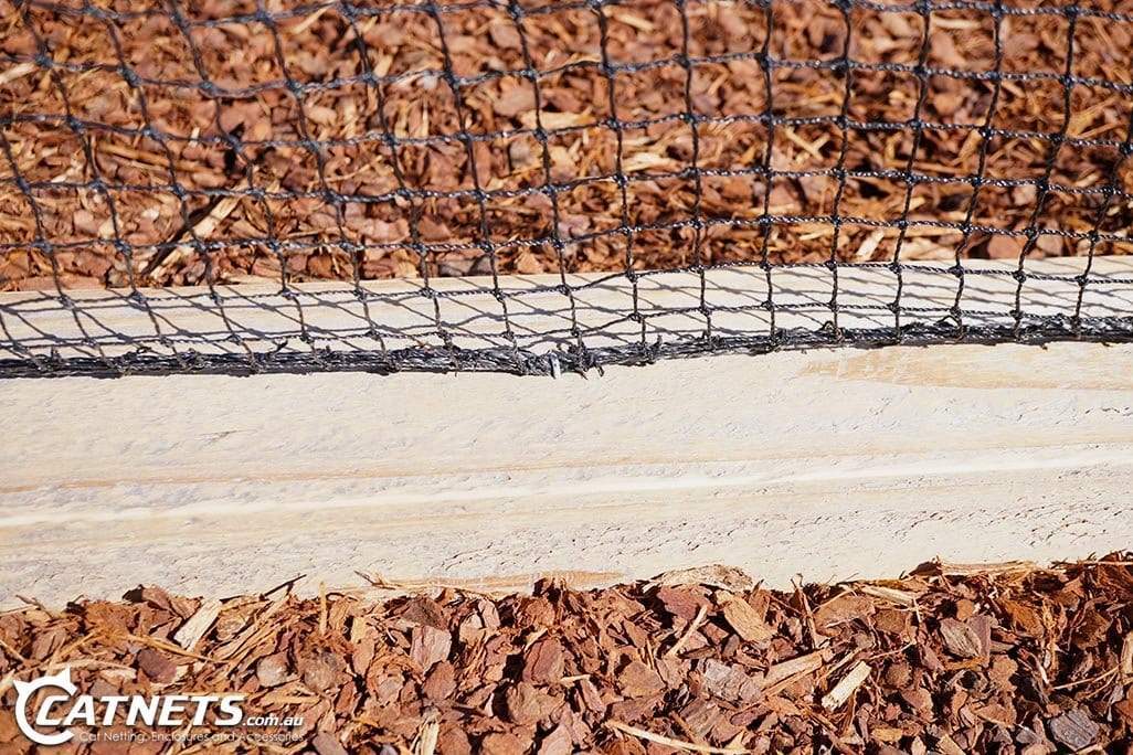 Catnets Edging Rope (Black or Stone) Black Edging Rope - 12.5m Bulk Roll