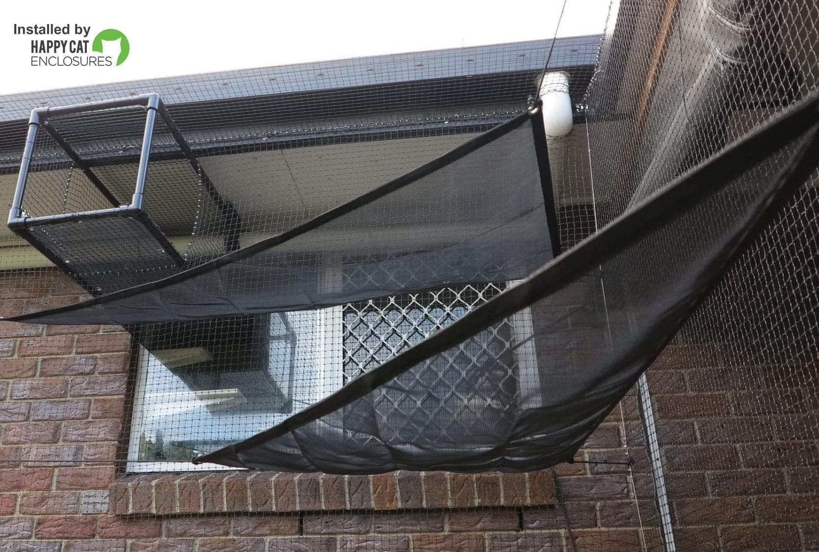 Catnets OUTDOOR CAT ACCESSORIES Corner Hammock Kit