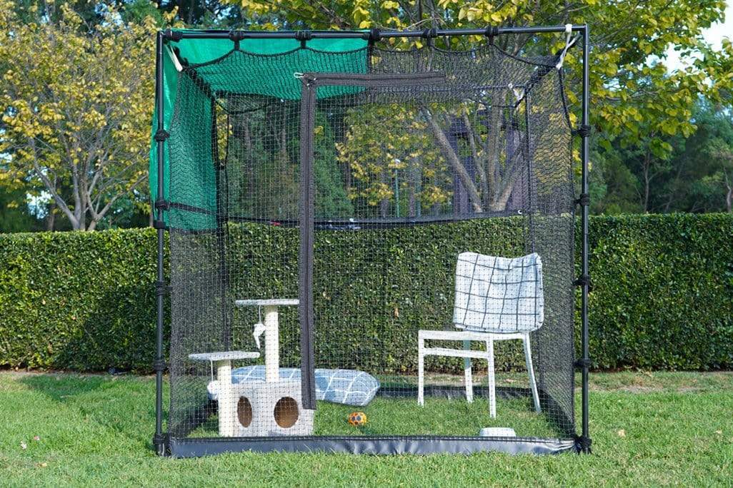 Catnets Premium Portable Enclosure Premium Portable Cat Enclosure 1.8m