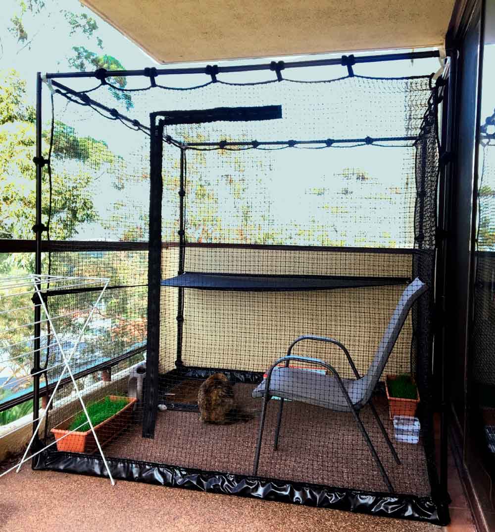 Premium Portable Cat Enclosure 1.8m